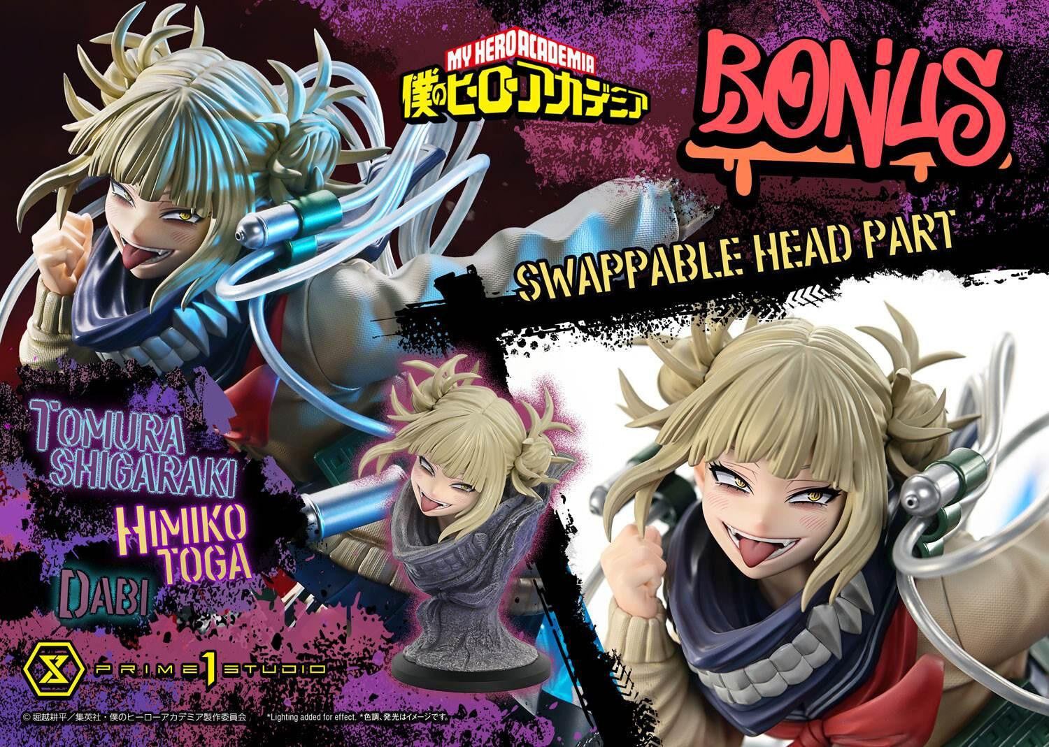 Boku no Hero Academia - Dabi - Shigaraki Tomura - Toga Himiko - Ultimate Premium Masterline  (UPMMHA-02DXS) - 1/4 - DX Bonus Version (Prime 1 Studio) photo 36