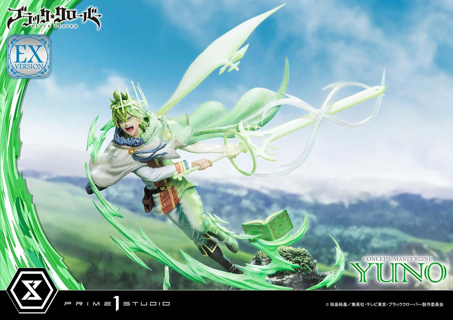Black Clover - Yuno - Concept Masterline (CMBC-02EXS) - 1/6 - EX Bonus Version (Prime 1 Studio) photo 8