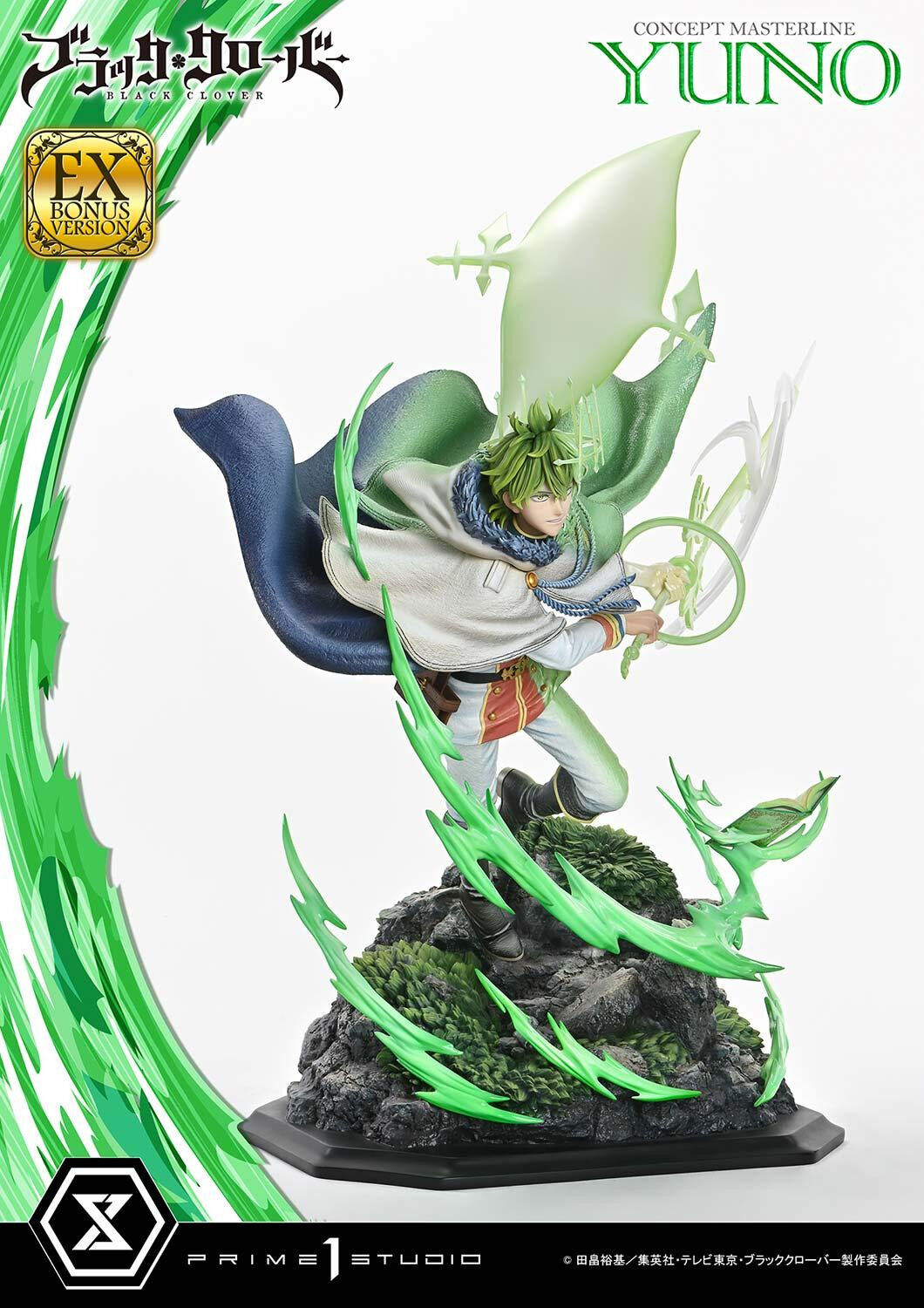 Black Clover - Yuno - Concept Masterline (CMBC-02EXS) - 1/6 - EX Bonus Version (Prime 1 Studio) photo 31