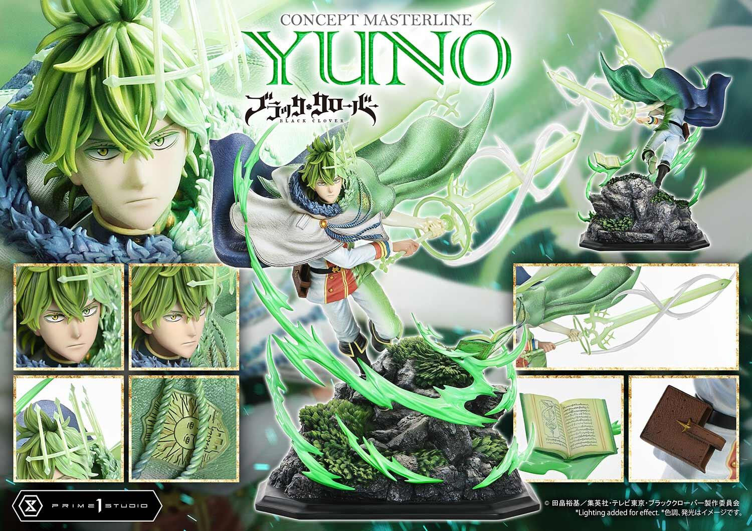 Black Clover - Yuno - Concept Masterline (CMBC-02EXS) - 1/6 - EX Bonus Version (Prime 1 Studio) photo 44