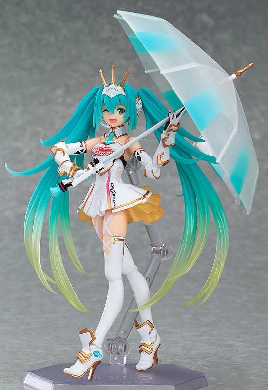 Good Smile Racing - Vocaloid - Hatsune Miku - Figma  (#SP-060) - Racing 2015 (Max Factory)