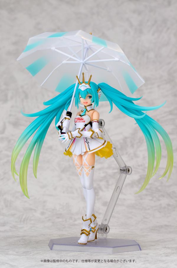 Good Smile Racing - Vocaloid - Hatsune Miku - Figma  (#SP-060) - Racing 2015 (Max Factory)
