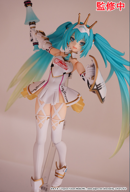 Good Smile Racing - Vocaloid - Hatsune Miku - Figma  (#SP-060) - Racing 2015 (Max Factory)