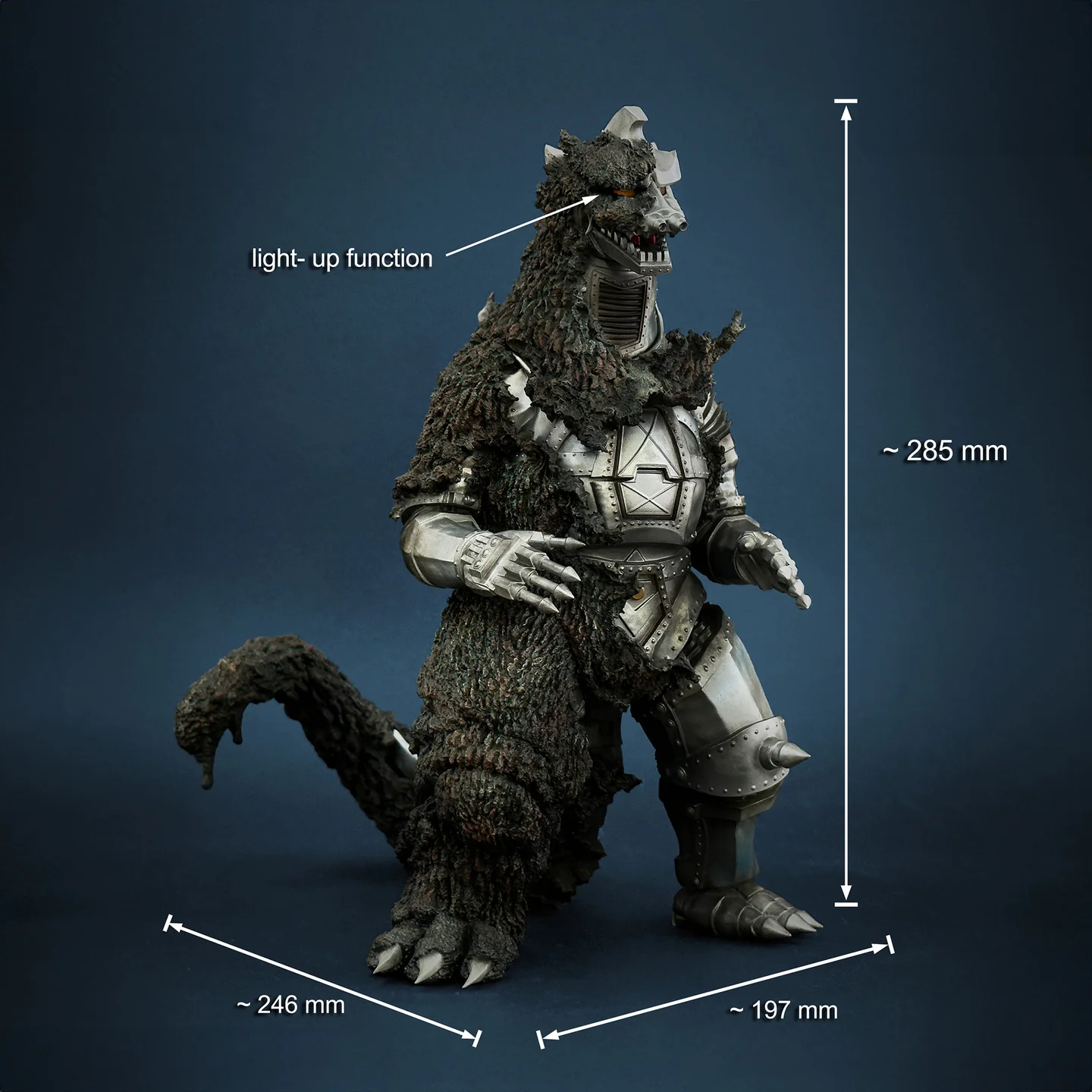 Gojira vs. MechaGojira (1974) - MechaGojira - KAIJU ENVISIONS - Mechagodzilla (1974) - Reveal ver. (JOKU Productions) photo 12