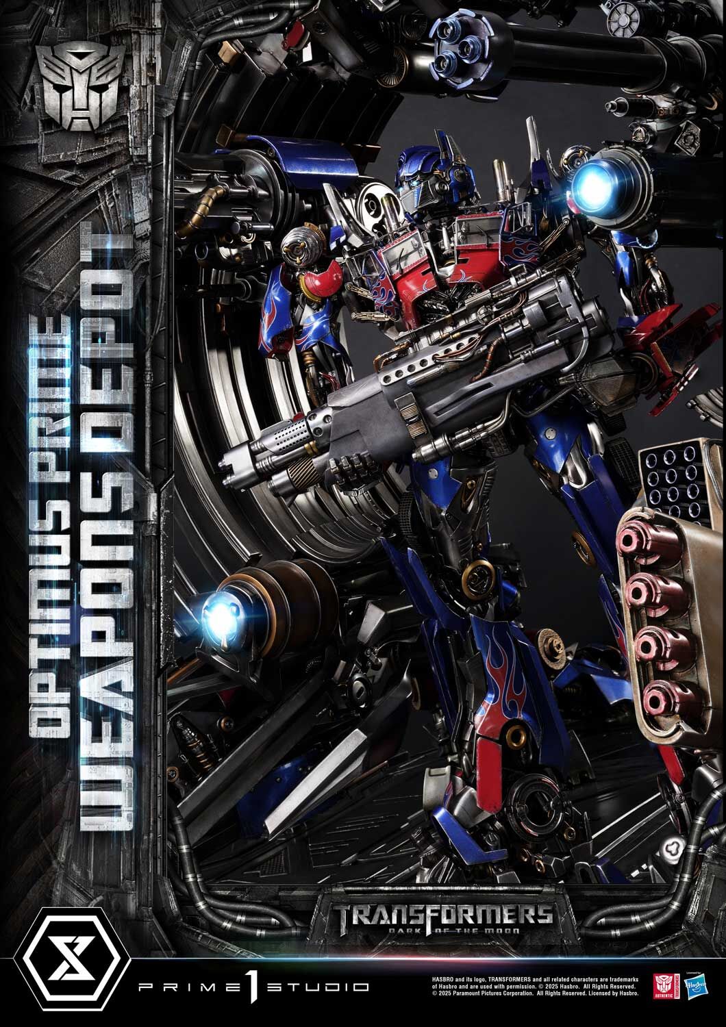 Transformers: Dark of the Moon - Convoy - Museum Masterline Series  (MMTFM-38S) - Weapons Depot, Bonus Version (Prime 1 Studio) photo 10