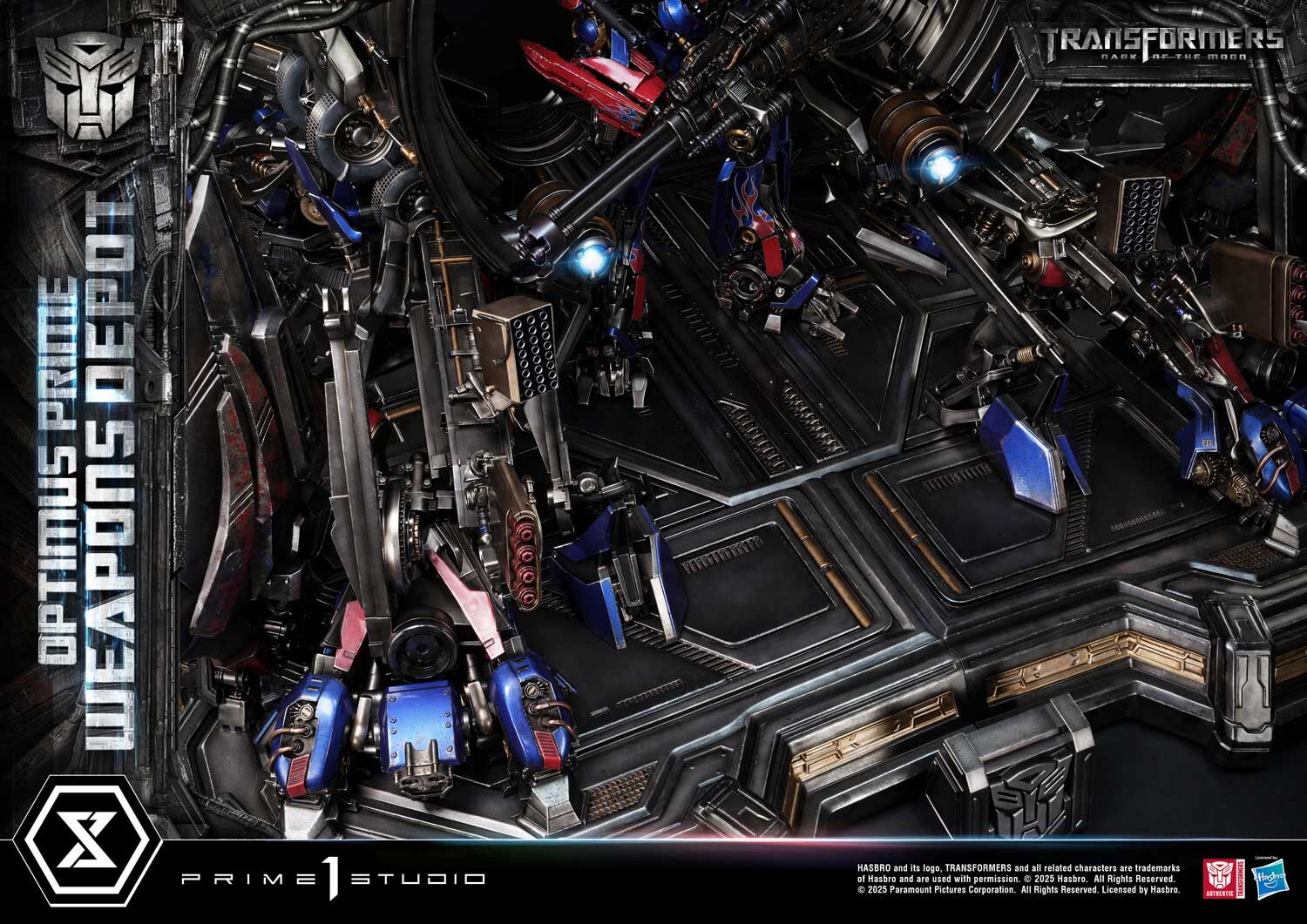 Transformers: Dark of the Moon - Convoy - Museum Masterline Series  (MMTFM-38S) - Weapons Depot, Bonus Version (Prime 1 Studio) photo 15