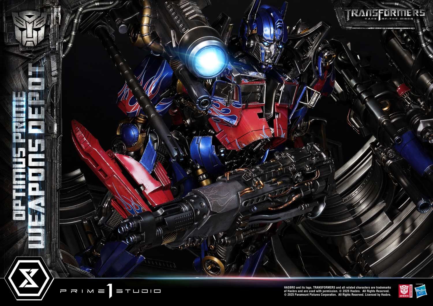 Transformers: Dark of the Moon - Convoy - Museum Masterline Series  (MMTFM-38S) - Weapons Depot, Bonus Version (Prime 1 Studio) photo 18