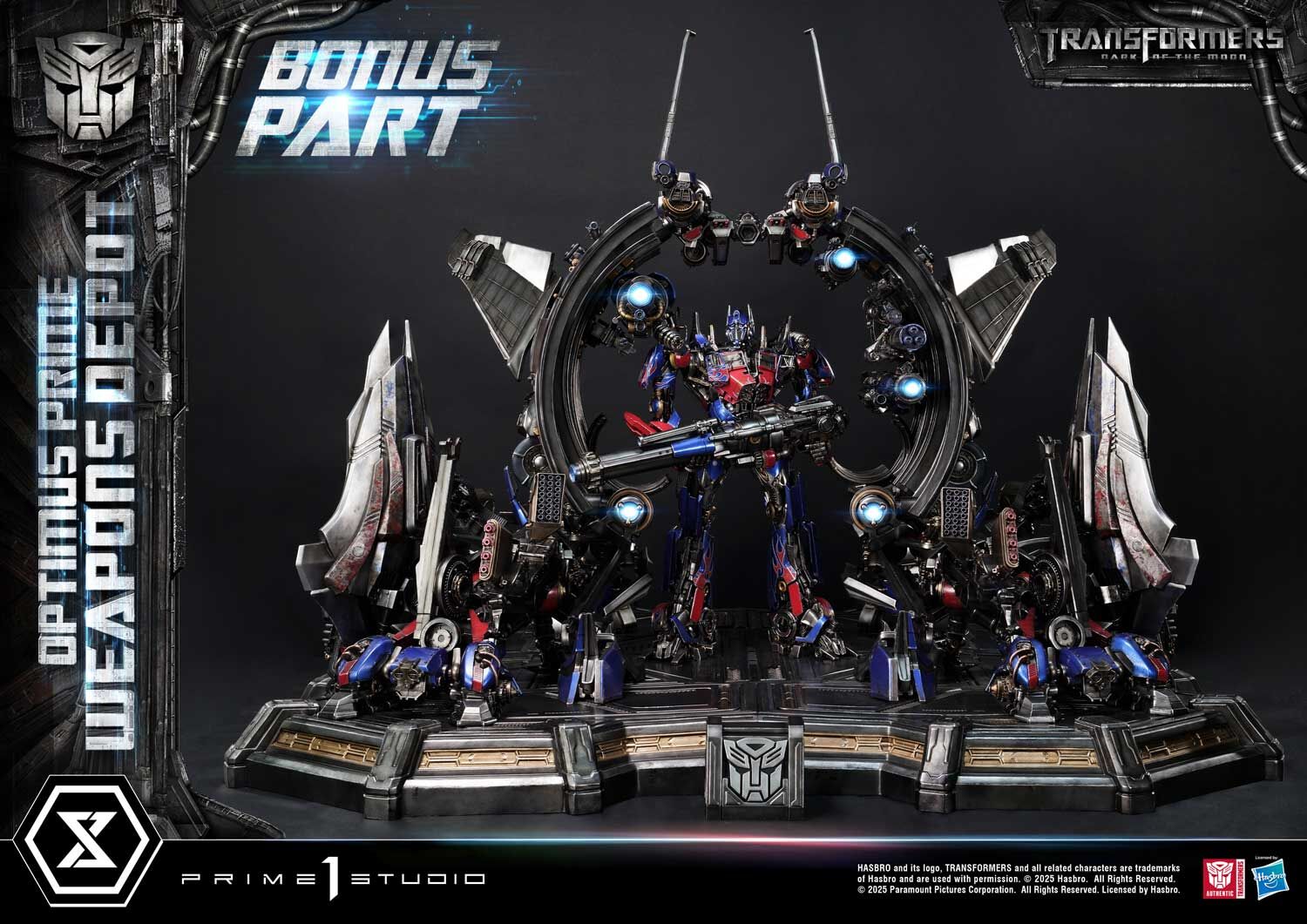 Transformers: Dark of the Moon - Convoy - Museum Masterline Series  (MMTFM-38S) - Weapons Depot, Bonus Version (Prime 1 Studio) photo 24