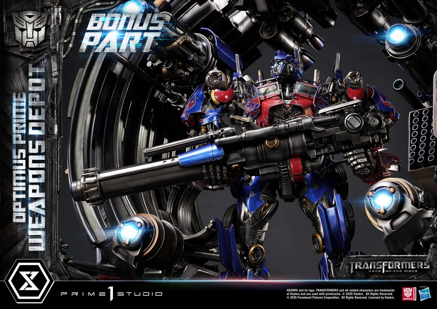 Transformers: Dark of the Moon - Convoy - Museum Masterline Series  (MMTFM-38S) - Weapons Depot, Bonus Version (Prime 1 Studio) photo 26