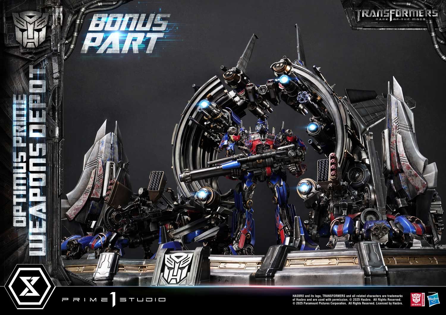 Transformers: Dark of the Moon - Convoy - Museum Masterline Series  (MMTFM-38S) - Weapons Depot, Bonus Version (Prime 1 Studio) photo 27