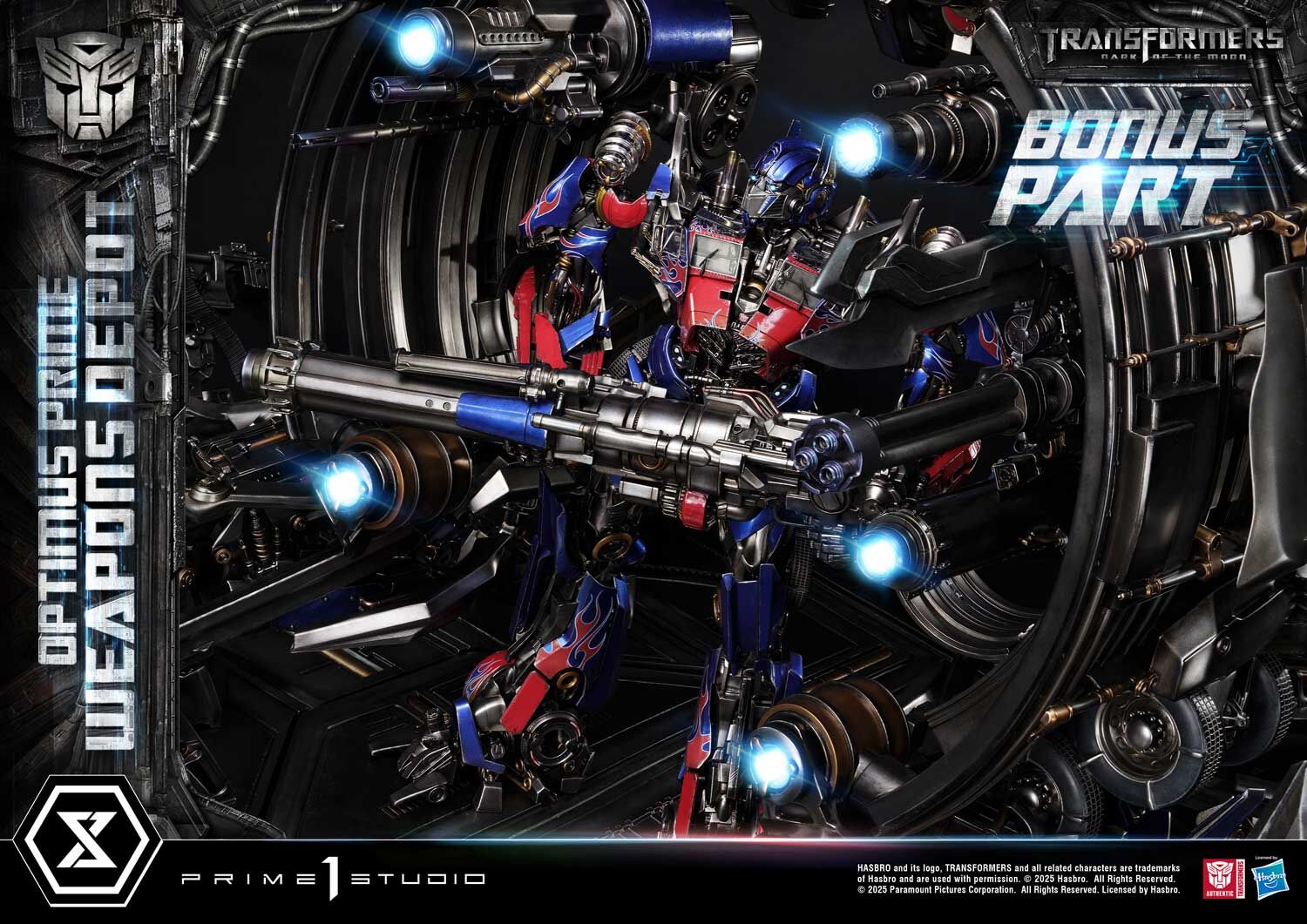 Transformers: Dark of the Moon - Convoy - Museum Masterline Series  (MMTFM-38S) - Weapons Depot, Bonus Version (Prime 1 Studio) photo 28