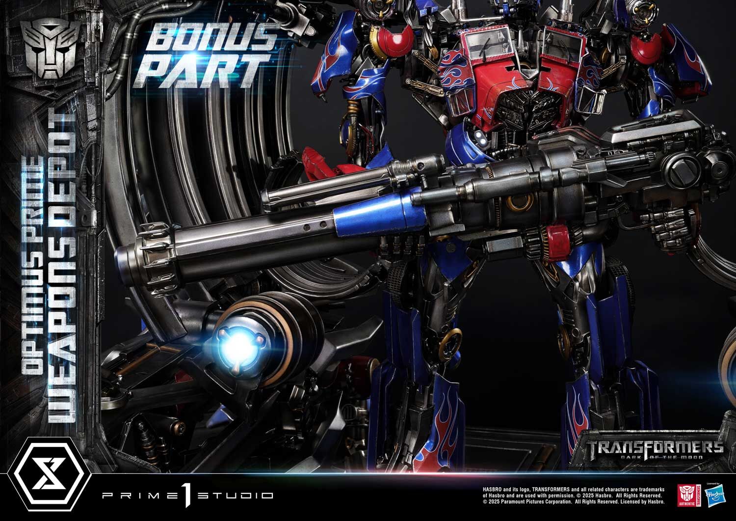 Transformers: Dark of the Moon - Convoy - Museum Masterline Series  (MMTFM-38S) - Weapons Depot, Bonus Version (Prime 1 Studio) photo 29