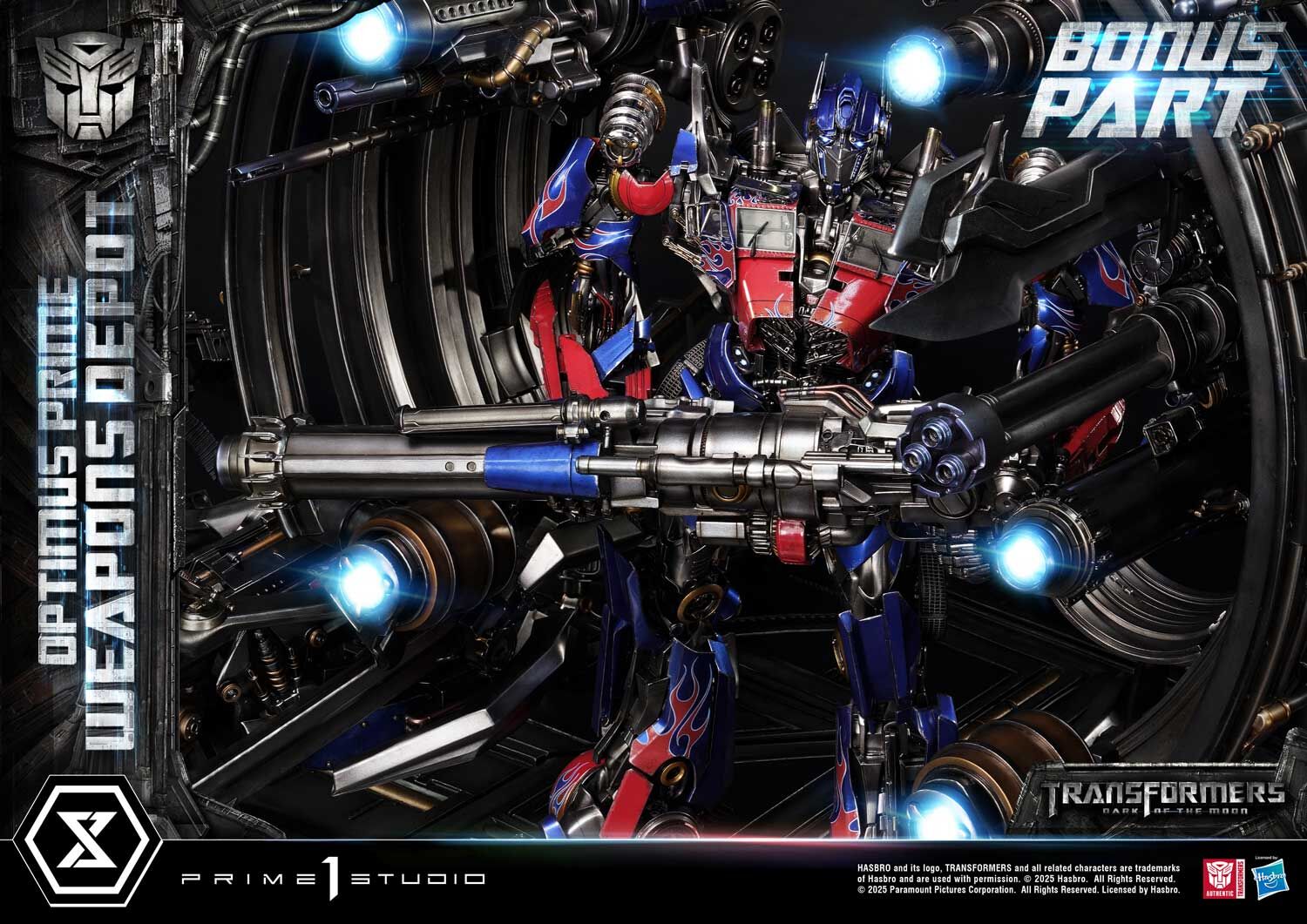 Transformers: Dark of the Moon - Convoy - Museum Masterline Series  (MMTFM-38S) - Weapons Depot, Bonus Version (Prime 1 Studio) photo 30