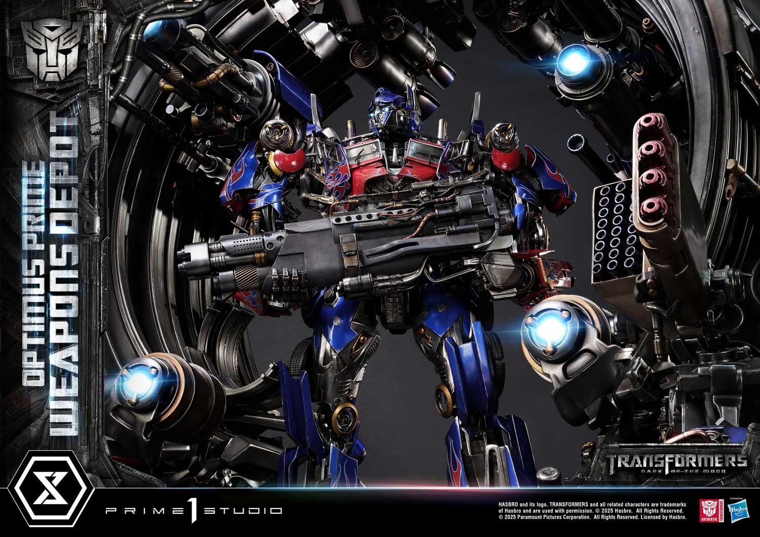 Transformers: Dark of the Moon - Convoy - Museum Masterline Series  (MMTFM-38S) - Weapons Depot, Bonus Version (Prime 1 Studio) photo 43