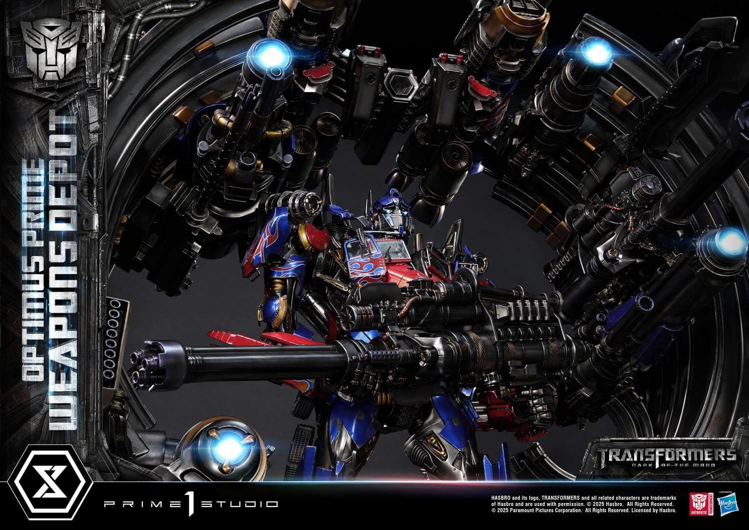 Transformers: Dark of the Moon - Convoy - Museum Masterline Series  (MMTFM-38S) - Weapons Depot, Bonus Version (Prime 1 Studio) photo 47