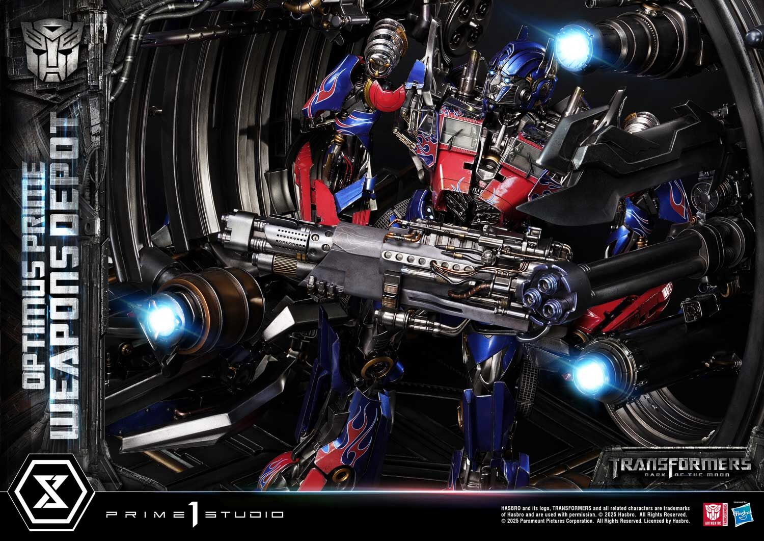 Transformers: Dark of the Moon - Convoy - Museum Masterline Series  (MMTFM-38S) - Weapons Depot, Bonus Version (Prime 1 Studio) photo 49