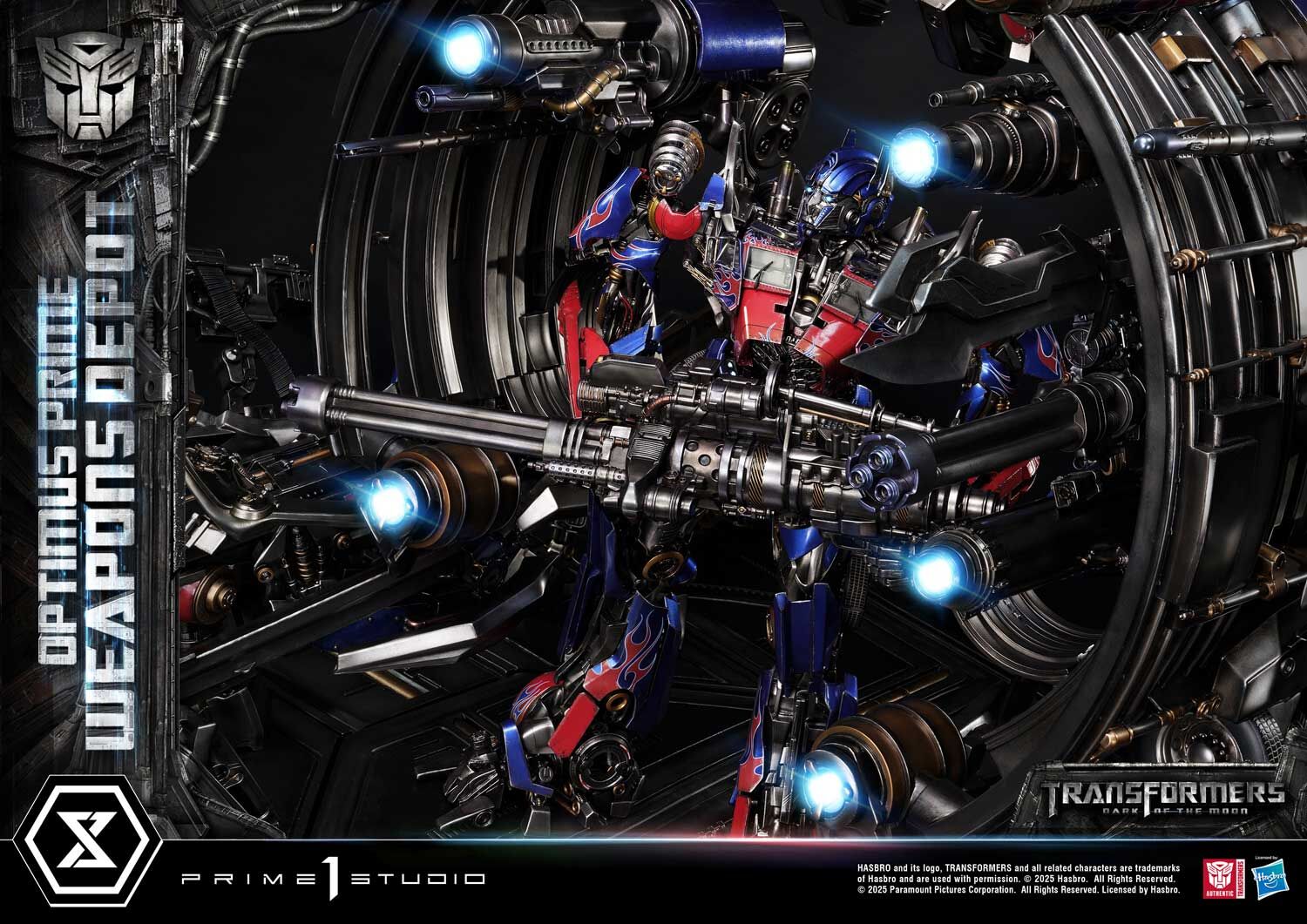 Transformers: Dark of the Moon - Convoy - Museum Masterline Series  (MMTFM-38S) - Weapons Depot, Bonus Version (Prime 1 Studio) photo 50