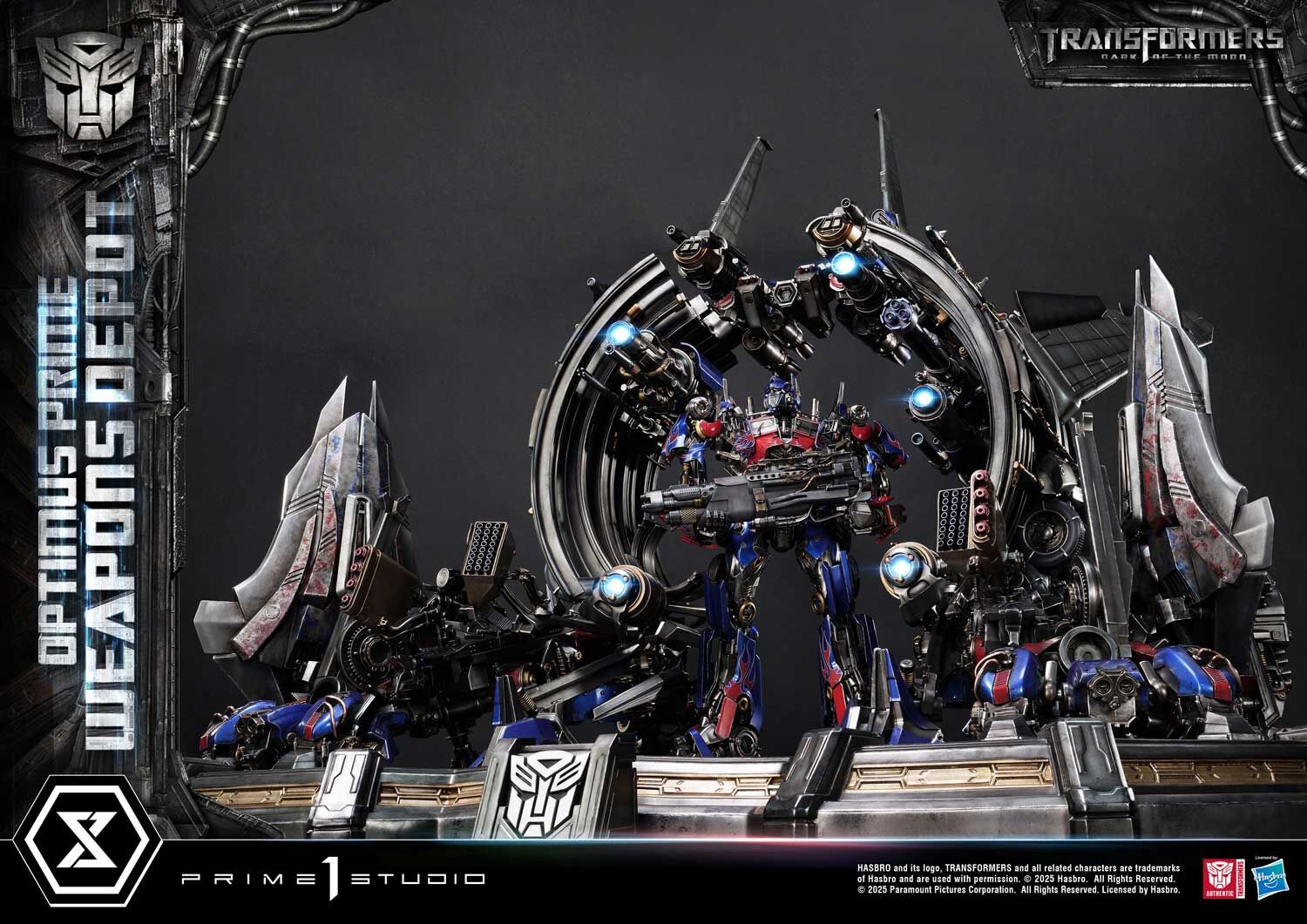Transformers: Dark of the Moon - Convoy - Museum Masterline Series  (MMTFM-38S) - Weapons Depot, Bonus Version (Prime 1 Studio) photo 51