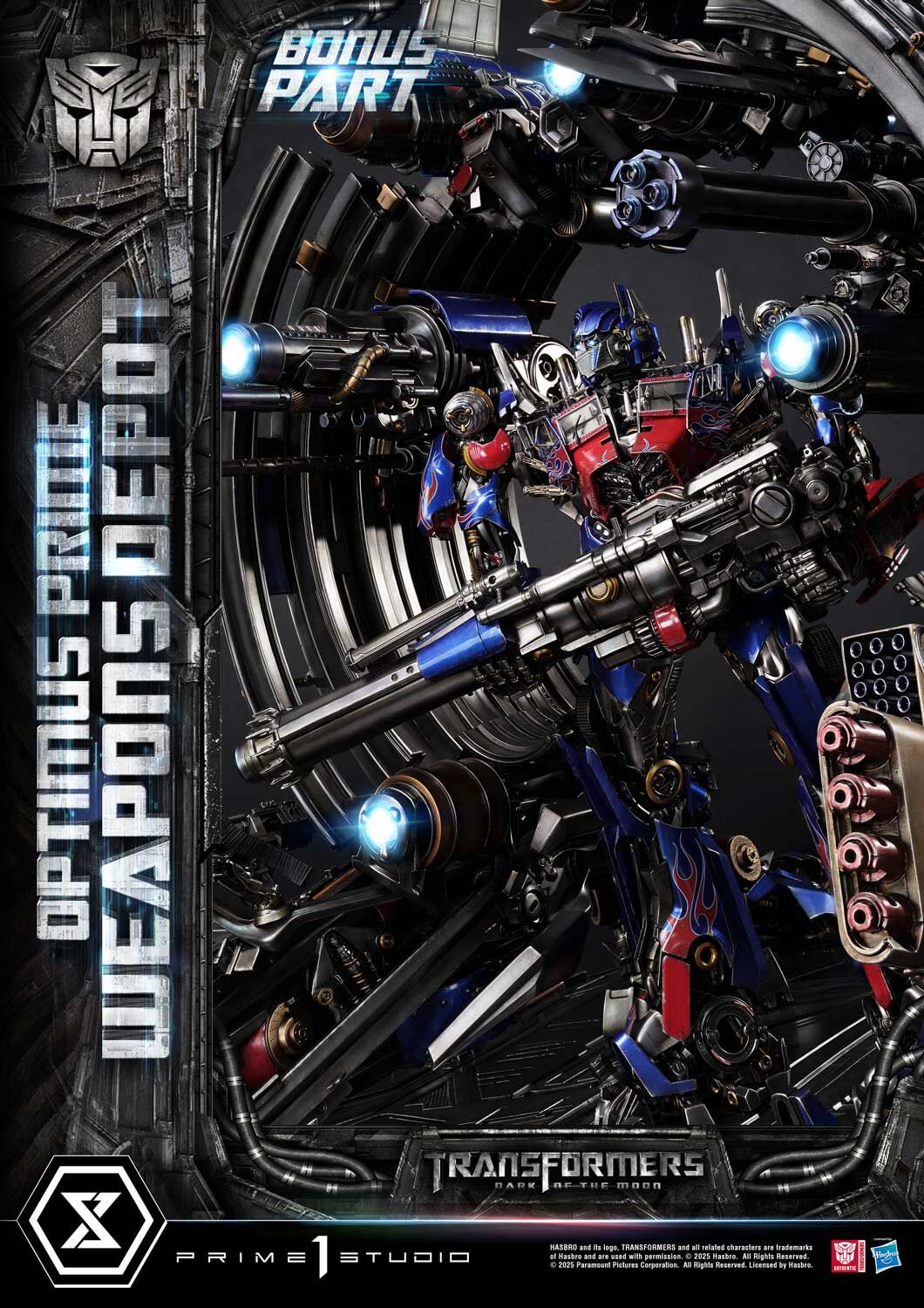 Transformers: Dark of the Moon - Convoy - Museum Masterline Series  (MMTFM-38S) - Weapons Depot, Bonus Version (Prime 1 Studio) photo 53