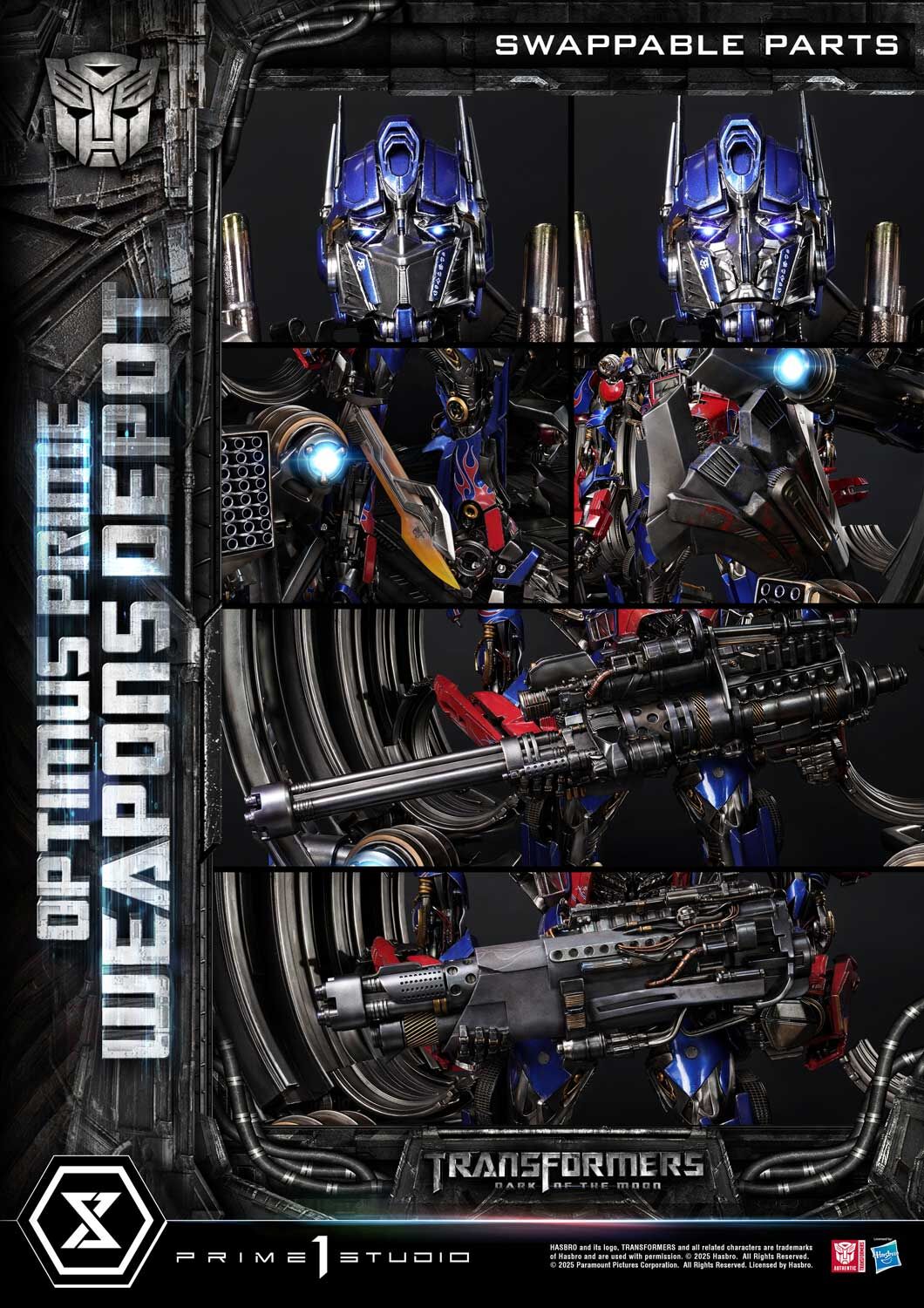 Transformers: Dark of the Moon - Convoy - Museum Masterline Series  (MMTFM-38S) - Weapons Depot, Bonus Version (Prime 1 Studio) photo 54