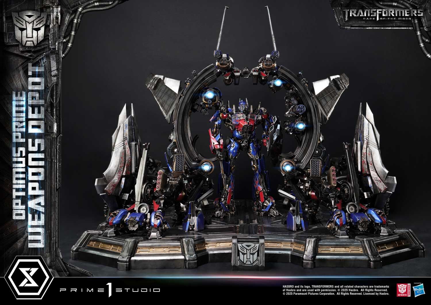 Transformers: Dark of the Moon - Convoy - Museum Masterline Series  (MMTFM-38S) - Weapons Depot, Bonus Version (Prime 1 Studio) photo 56