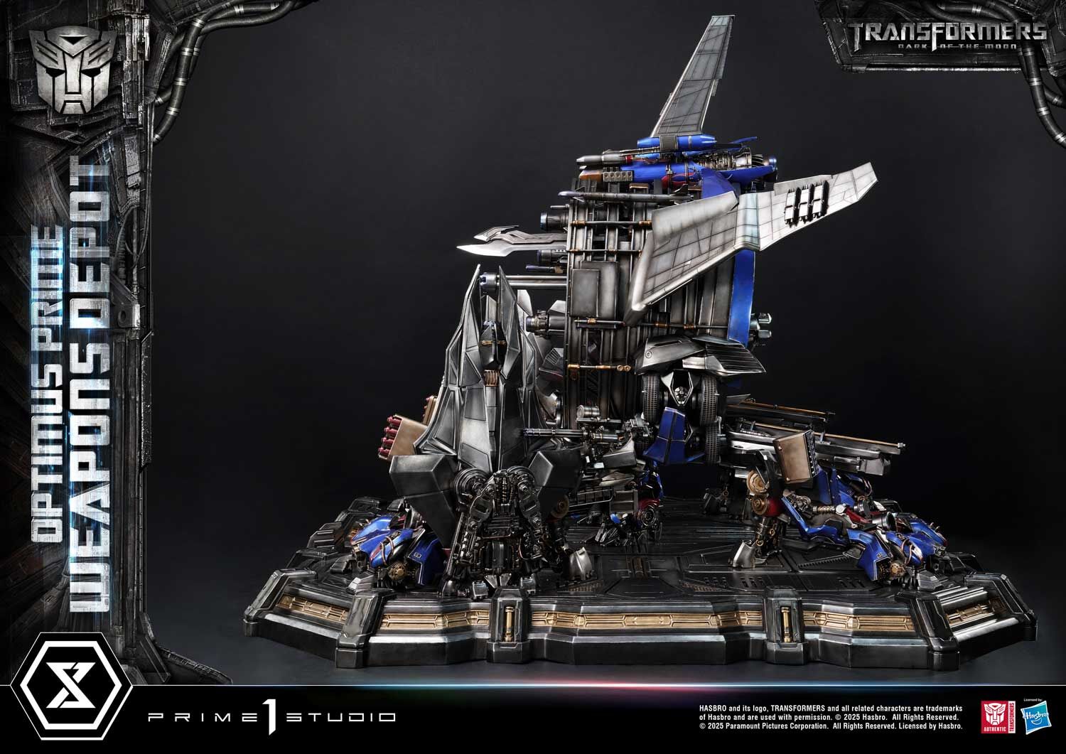 Transformers: Dark of the Moon - Convoy - Museum Masterline Series  (MMTFM-38S) - Weapons Depot, Bonus Version (Prime 1 Studio) photo 58