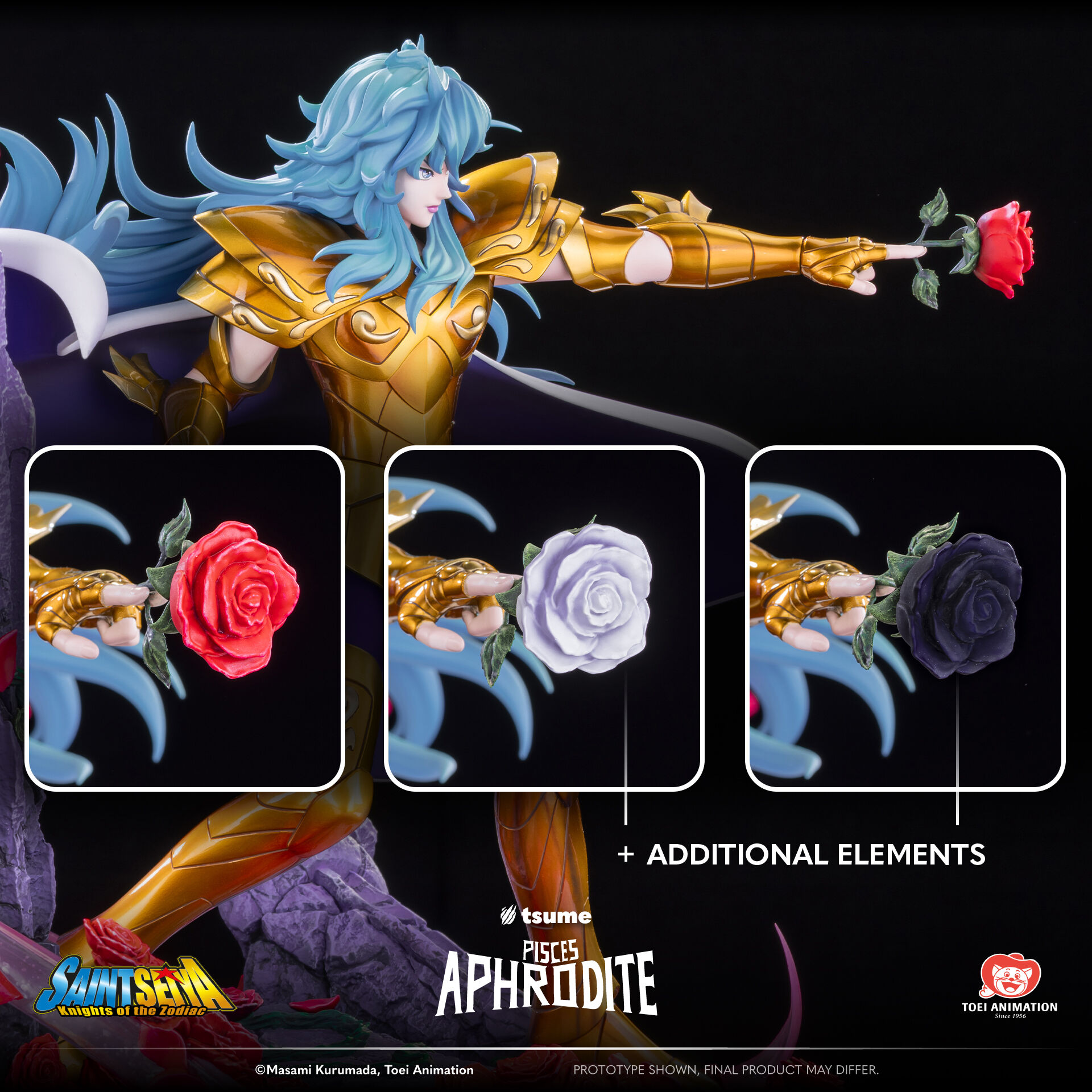 Saint Seiya - Pisces Aphrodite - HQS - 1/6 (Tsume) photo 11
