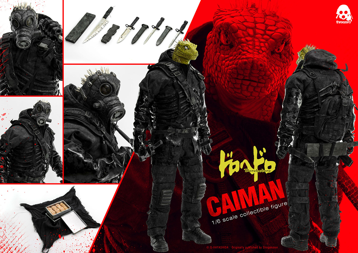 Dorohedoro - Caiman - SiXTH - 1/6 - Exclusive Version (ThreeZero)
