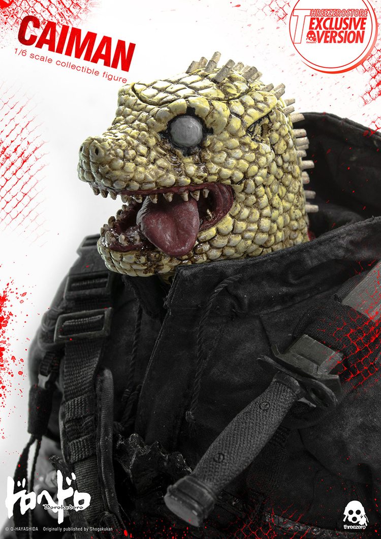 Dorohedoro - Caiman - SiXTH - 1/6 - Exclusive Version (ThreeZero)
