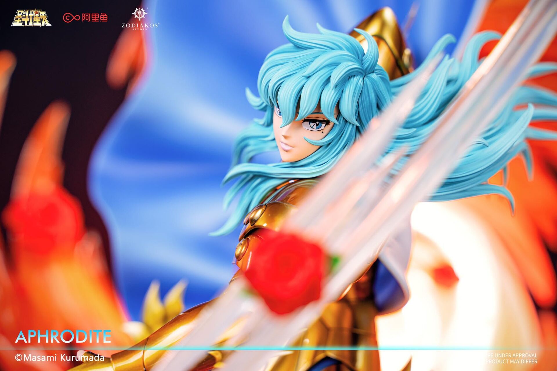 Saint Seiya - Pisces Aphrodite - 1/6 - Red Rose/Black Rose Alternative Version (Zodiakos Studio) photo 5