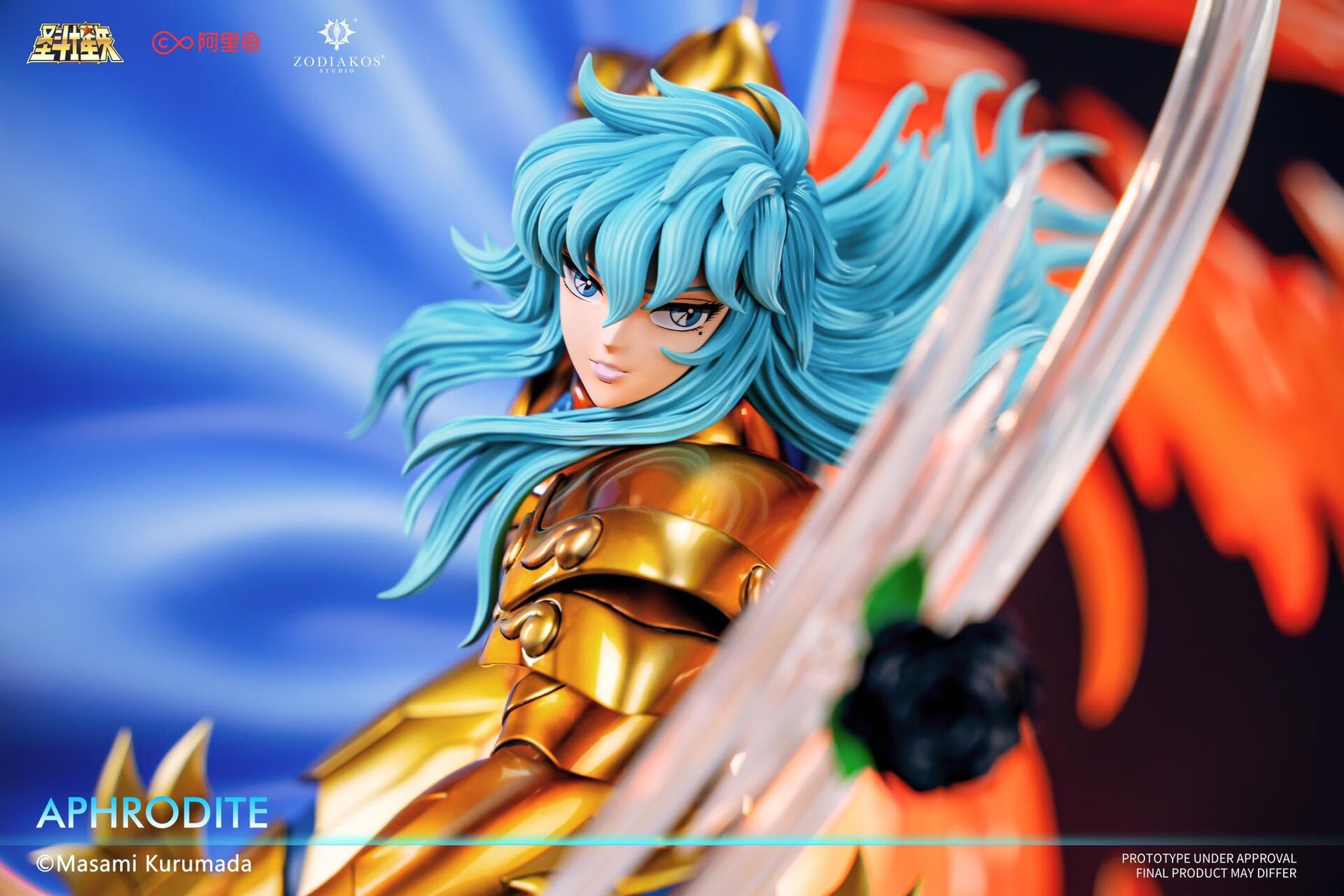 Saint Seiya - Pisces Aphrodite - 1/6 - Red Rose/Black Rose Alternative Version (Zodiakos Studio) photo 6