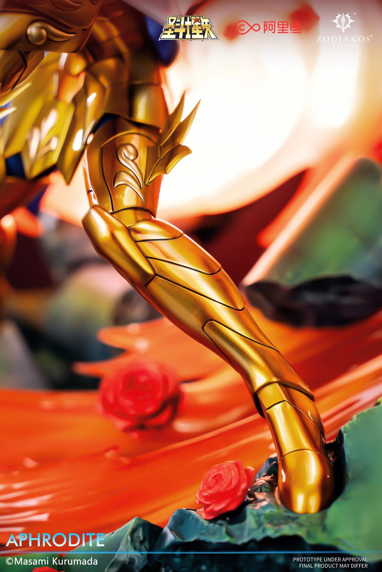 Saint Seiya - Pisces Aphrodite - 1/6 - Red Rose/Black Rose Alternative Version (Zodiakos Studio) photo 9