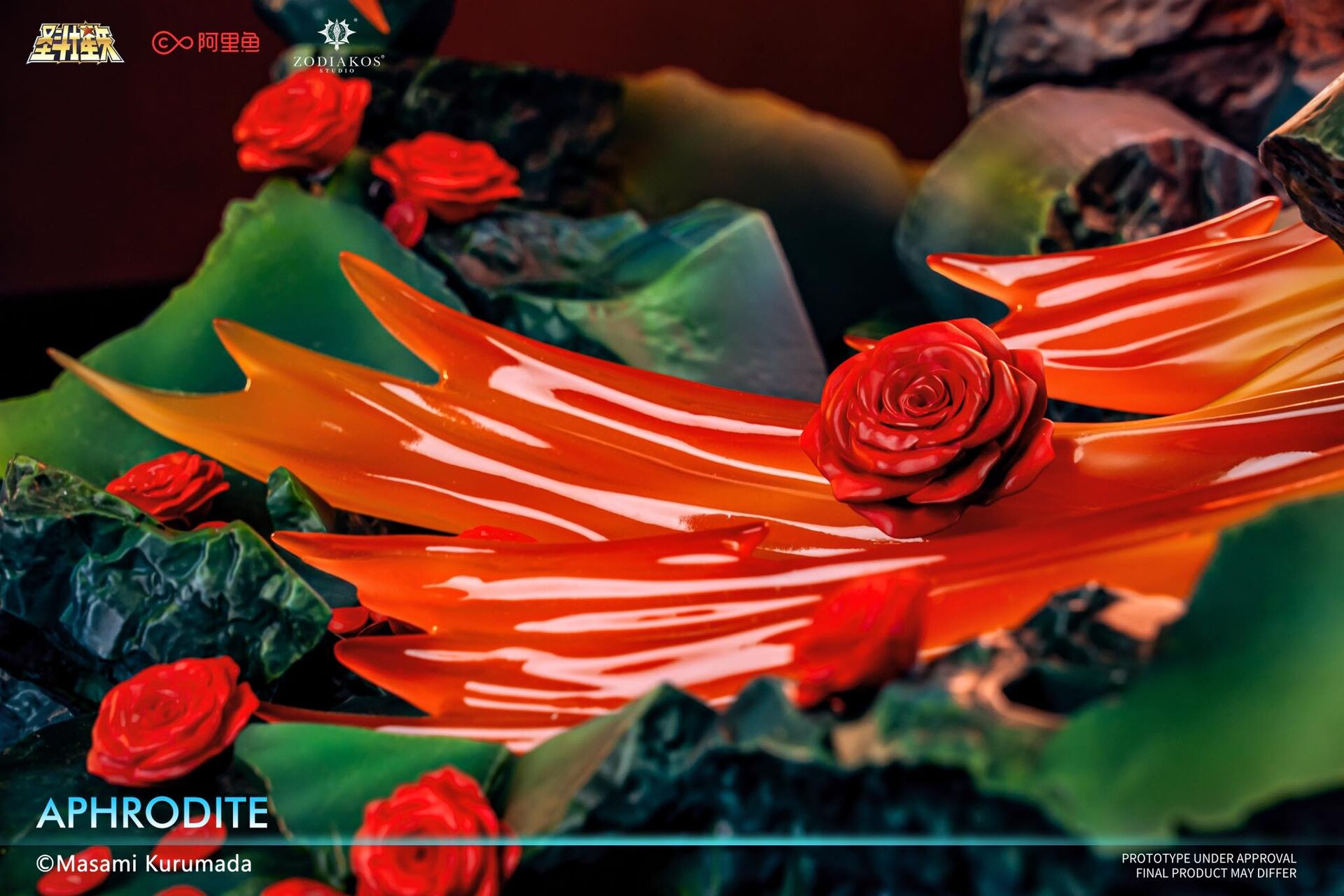 Saint Seiya - Pisces Aphrodite - 1/6 - Red Rose/Black Rose Alternative Version (Zodiakos Studio) photo 10