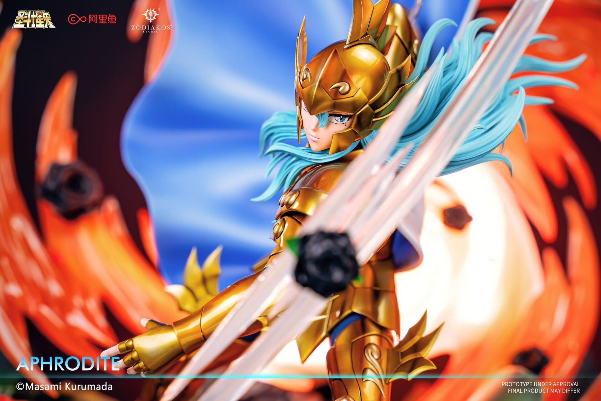 Saint Seiya - Pisces Aphrodite - 1/6 - Red Rose/Black Rose Alternative Version (Zodiakos Studio) photo 12