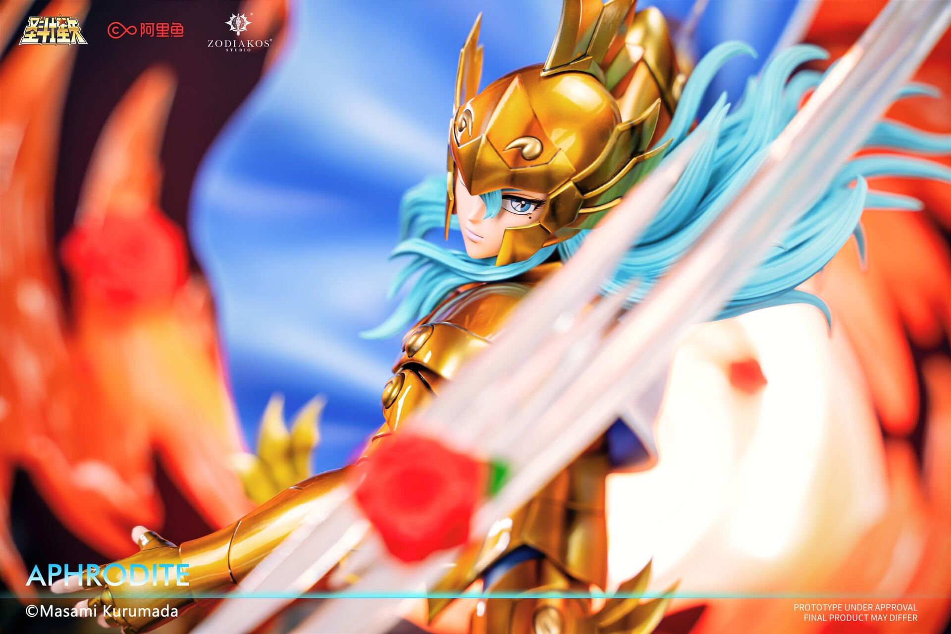 Saint Seiya - Pisces Aphrodite - 1/6 - Red Rose/Black Rose Alternative Version (Zodiakos Studio) photo 14