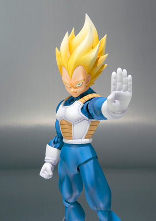 Dragon Ball Kai - Vegeta SSJ - S.H.Figuarts (Bandai) photo 2