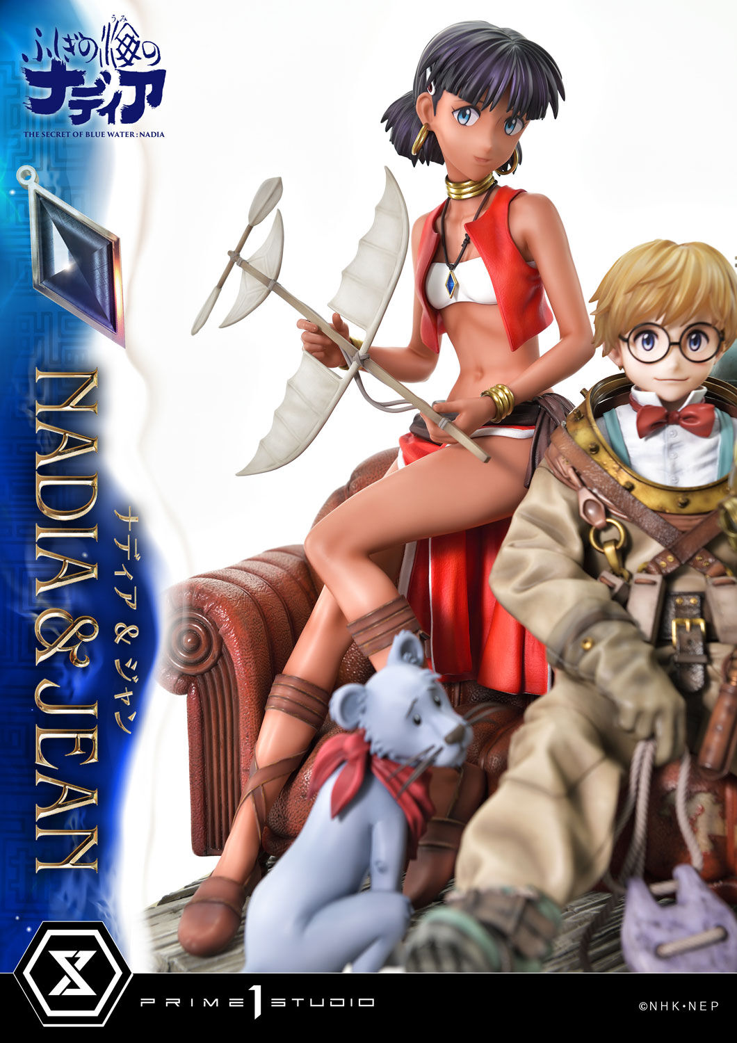 Fushigi no Umi no Nadia - Jean Roque Raltique - King - Nadia - Concept Masterline (CMSBW-01S) - 1/6 - Bonus Version (Prime 1 Studio) photo 26
