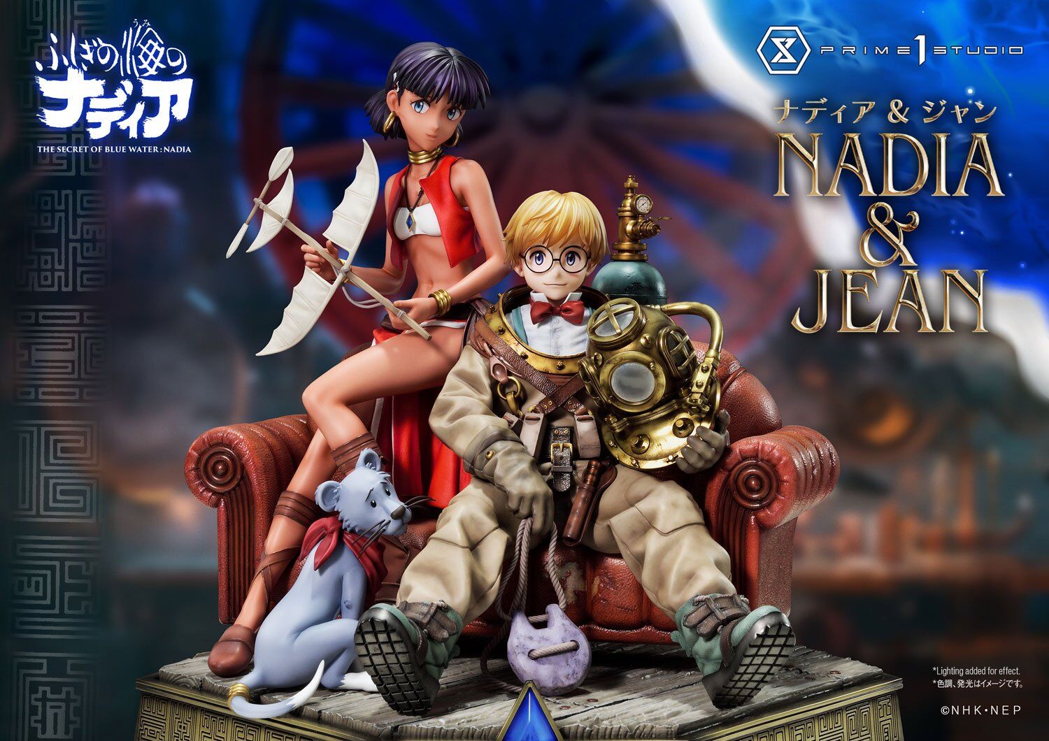 Fushigi no Umi no Nadia - Jean Roque Raltique - King - Nadia - Concept Masterline (CMSBW-01S) - 1/6 - Bonus Version (Prime 1 Studio) photo 46