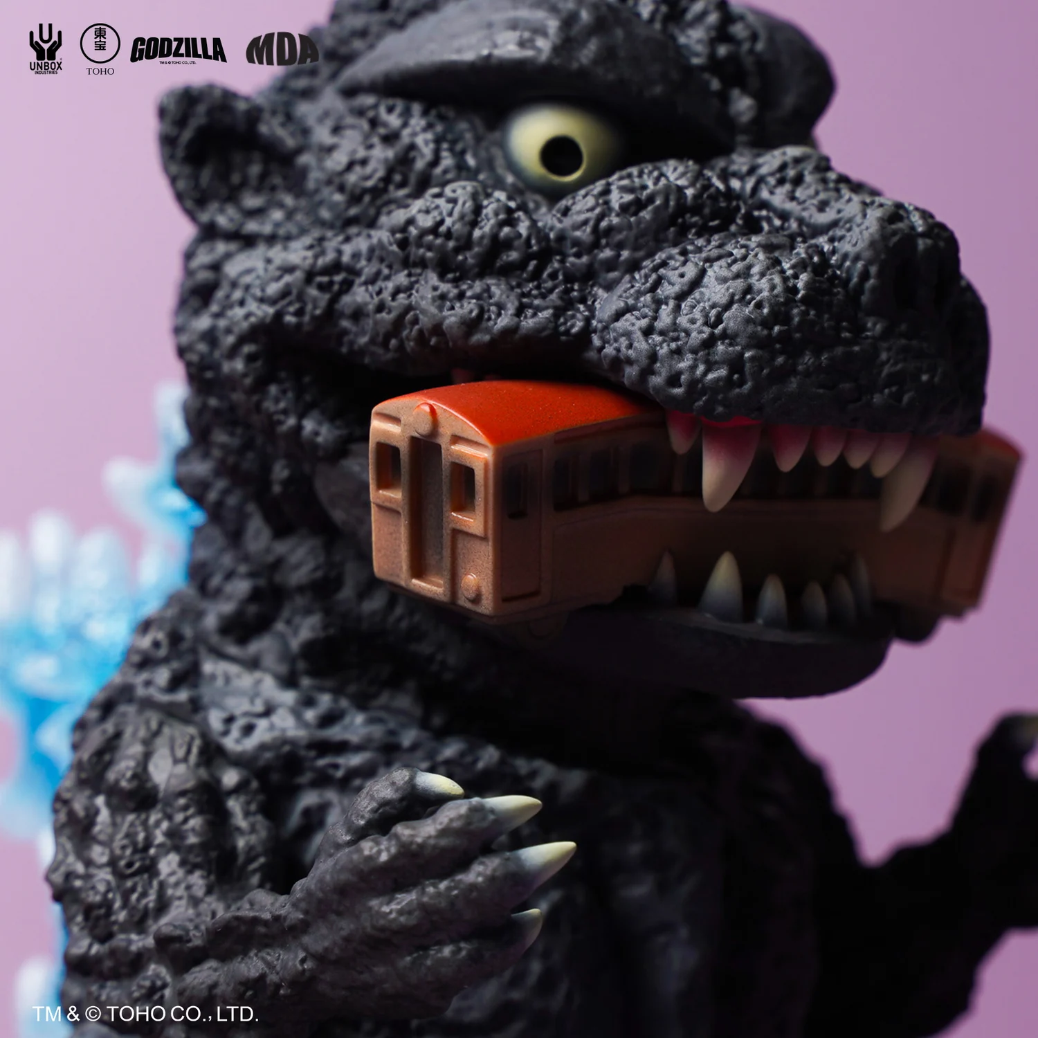 Gojira - Sofubi Figure - 1954, Blue Fin Edition (Unbox Industries) photo 2