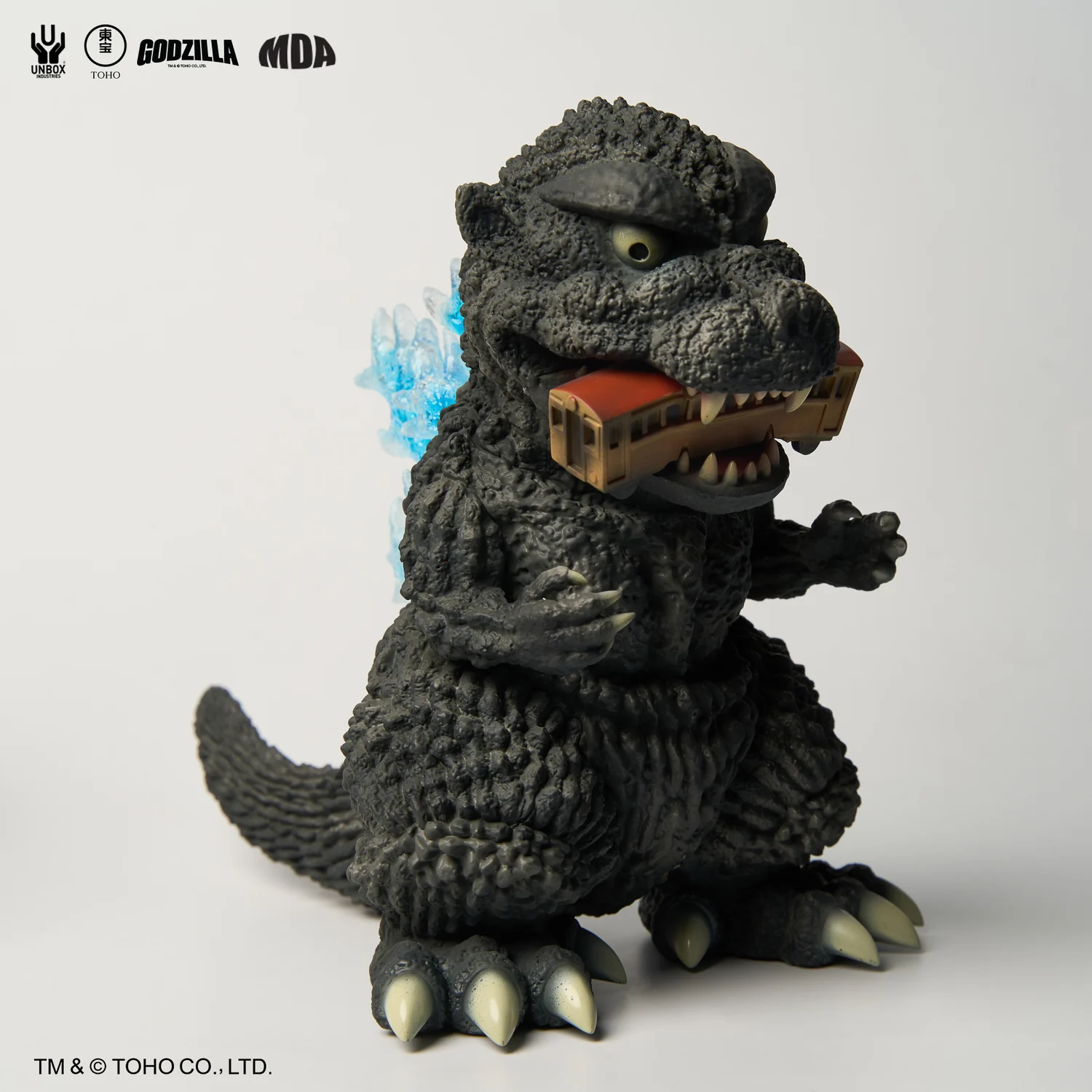 Gojira - Sofubi Figure - 1954, Blue Fin Edition (Unbox Industries) photo 3
