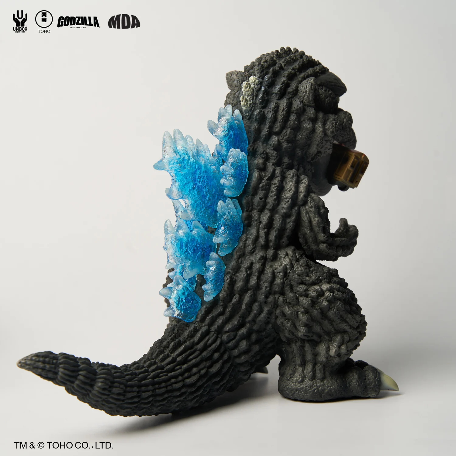 Gojira - Sofubi Figure - 1954, Blue Fin Edition (Unbox Industries) photo 4