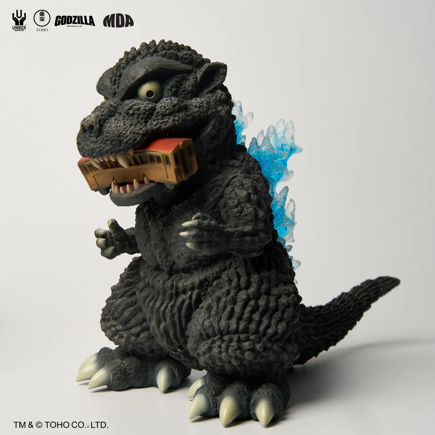Gojira - Sofubi Figure - 1954, Blue Fin Edition (Unbox Industries) photo 6