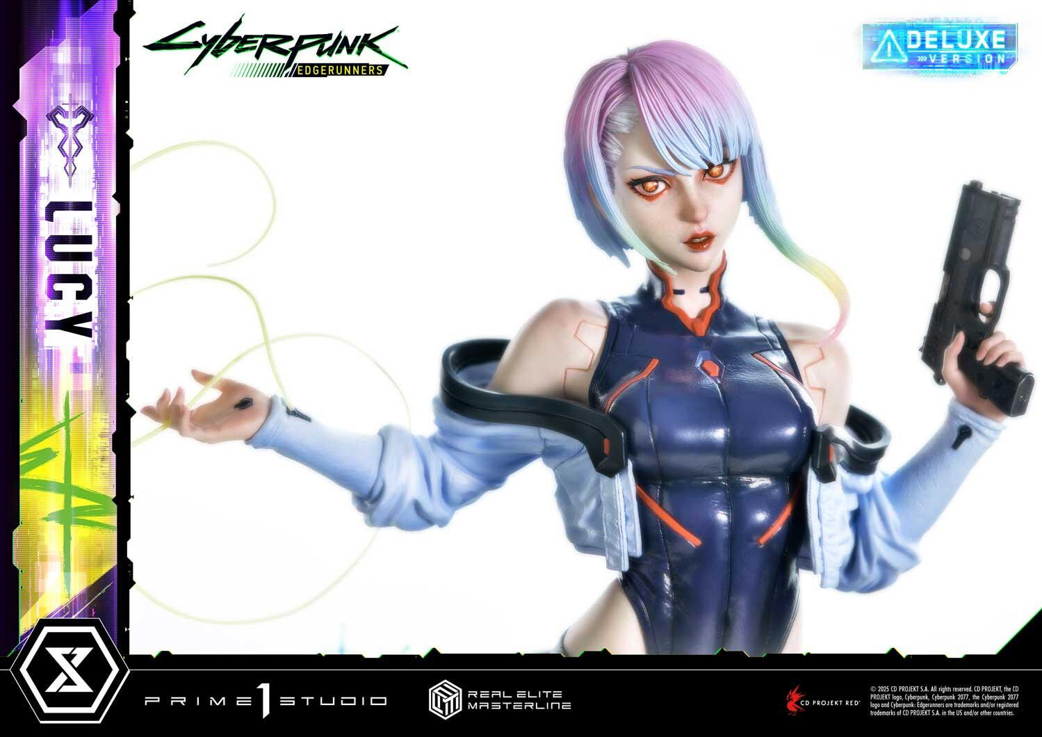 Cyberpunk: Edgerunners - Lucy - Real Elite Masterline  (REMCP-01DX) - 1/4 - DX Version (Prime 1 Studio) photo 13