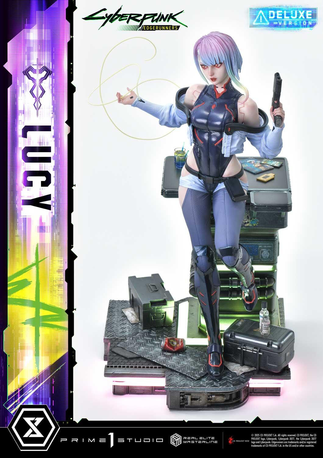 Cyberpunk: Edgerunners - Lucy - Real Elite Masterline  (REMCP-01DX) - 1/4 - DX Version (Prime 1 Studio) photo 14