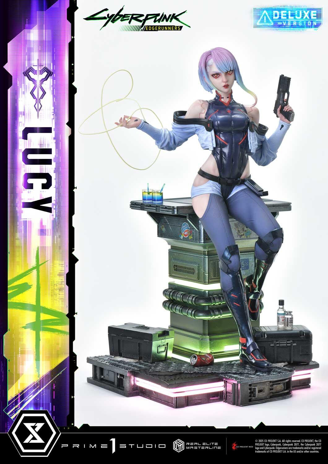 Cyberpunk: Edgerunners - Lucy - Real Elite Masterline  (REMCP-01DX) - 1/4 - DX Version (Prime 1 Studio) photo 15