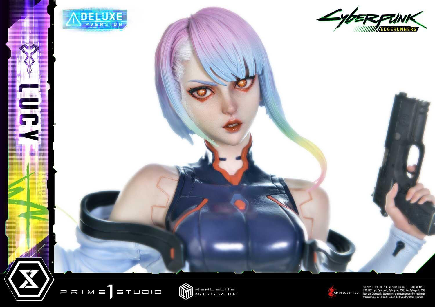 Cyberpunk: Edgerunners - Lucy - Real Elite Masterline  (REMCP-01DX) - 1/4 - DX Version (Prime 1 Studio) photo 36
