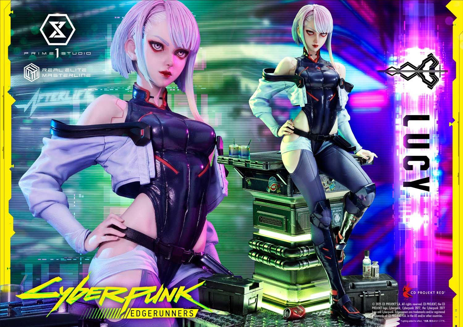 Cyberpunk: Edgerunners - Lucy - Real Elite Masterline  (REMCP-01DX) - 1/4 - DX Version (Prime 1 Studio) photo 45