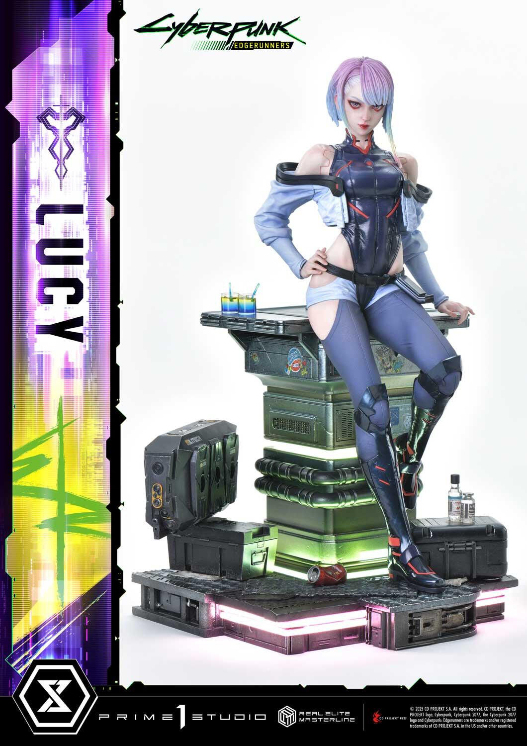 Cyberpunk: Edgerunners - Lucy - Real Elite Masterline  (REMCP-01DX) - 1/4 - DX Version (Prime 1 Studio) photo 48