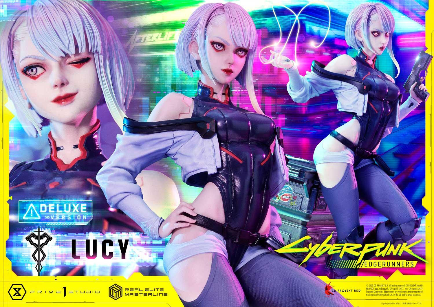 Cyberpunk: Edgerunners - Lucy - Real Elite Masterline  (REMCP-01DX) - 1/4 - DX Version (Prime 1 Studio) photo 61