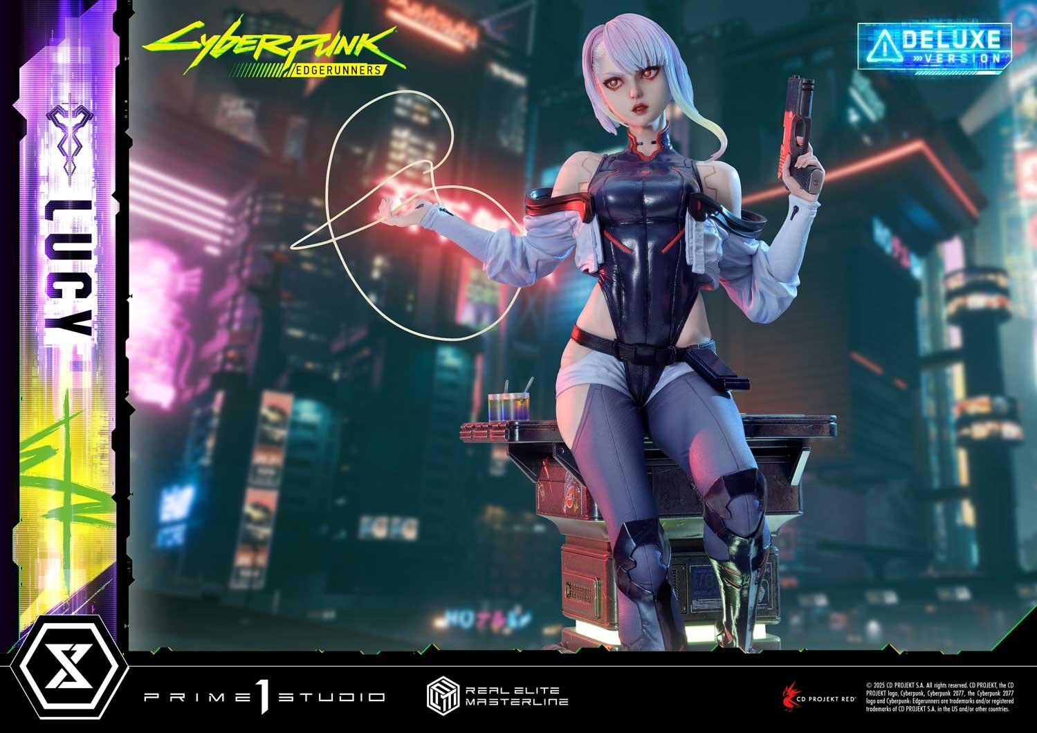 Cyberpunk: Edgerunners - Lucy - Real Elite Masterline  (REMCP-01DX) - 1/4 - DX Version (Prime 1 Studio) photo 80